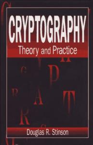 Cryptography: Theory and Practice