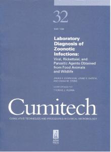 Cumitech 32: Laboratory Diagnosis of Zoonotic Infections