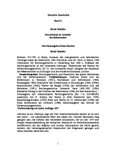 Deutsche Geschichte, Bd.4 - Deutschland im Zeitalter der Reformation