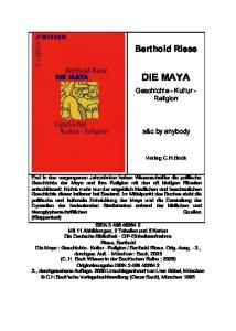 Die Maya. Geschichte, Kultur, Religion (Beck Wissen)