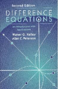 Difference equations: an introduction with applications, 2nd Edition