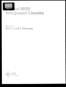 Digital Metal-oxide Semiconductor Integrated Circuits