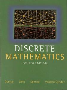 Discrete Mathematics (4th Edition)