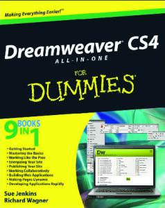 Dreamweaver cs4 all-in-one for dummies(r)