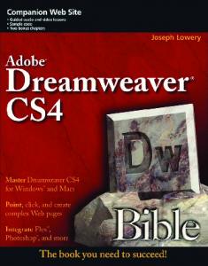 Dreamweaver CS4 Bible