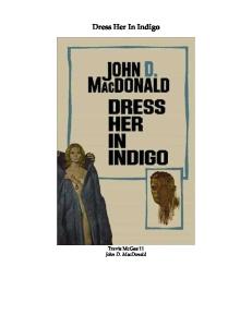 Dress Her in Indigo (Travis McGee Mysteries 11)