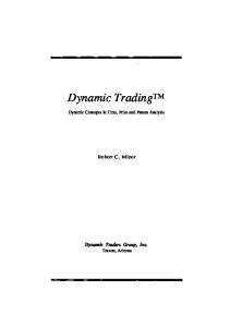 Dynamic Trading