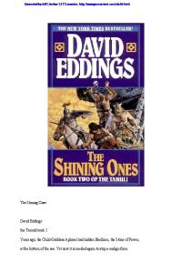 Eddings, David - Tamuli 02 - The Shining Ones