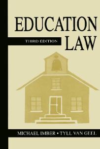 Education Law 3rd Edition