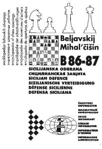 Encyclopaedia of Chess Openings - B86-87 -Sicilian defence - Sozin attack