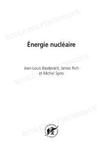 Energie Nucleaire