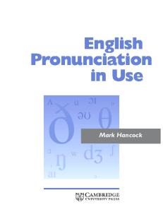 English Pronunciation In Use - Introduction