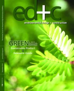 Environmental Design + Construction December 2011