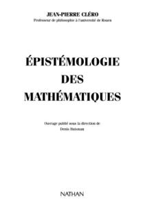 Epistemologie des mathematiques
