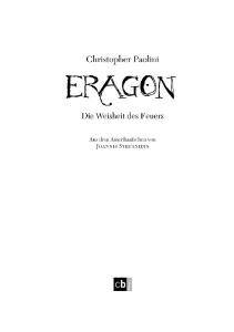 Eragon: Die Weisheit des Feuers