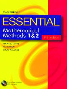 Essential Mathematical Methods 1 & 2, 5th Edition (Essential Mathematics)