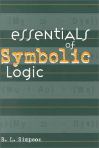 Essentials of Symbolic Logic