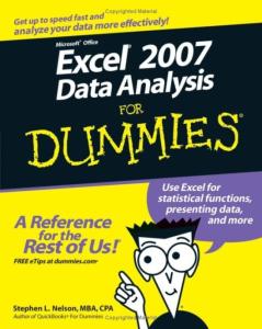 Excel. 2007 Data Analysis for Dummies