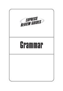 Express Review Guides: Grammar