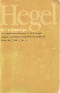 Faith and Knowledge (English and German Edition)