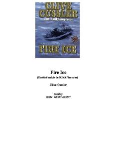 Fire Ice (The third book in the NUMA Files series)