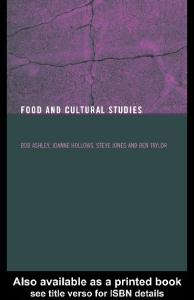Food and Cultural Studies