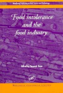 Food Intolerance and the Food Industry (Woodhead Publishing in Food Science and Technology)