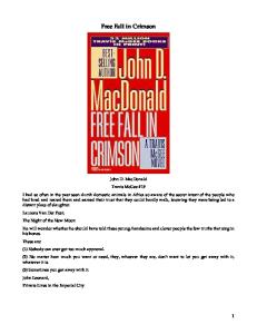 Free Fall in Crimson (Travis McGee Mysteries 19)