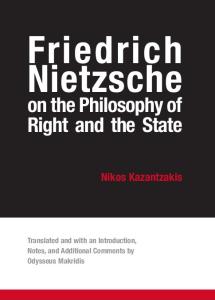 Friedrich Nietzsche on the Philosophy of Right And the State