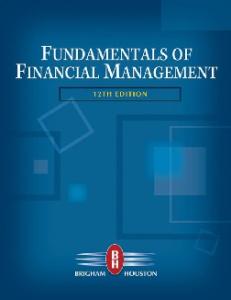 Fundamentals of Financial Management (12th edition)