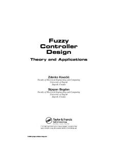 Fuzzy Controller Design: Theory and Applications (Automation and Control Engineering)