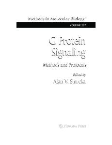 G Protein Signaling