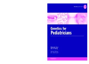 Genetics for Pediatricians: The Molecular Genetic Basis of Pediatric Disorders