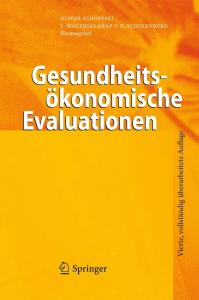 Gesundheitsökonomische Evaluationen, 4. Auflage
