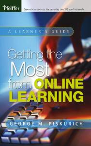 Getting the Most from Online Learning: A Learner's Guide
