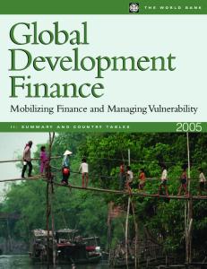 Global Development Finance 2005 (v. 1)