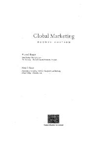 Global Marketing, 4th Edition