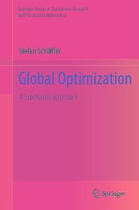 Global optimization : a stochastic approach