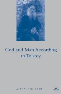 God and Man According to Tolstoy