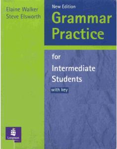 Grammar Practice for Intermediate Students: With Key (GRPR)