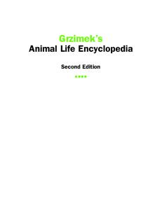 Grzimek's Animal Life Encyclopedia. Birds IV