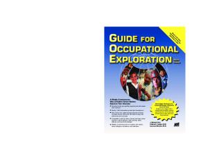 Guide for Occupational Exploration