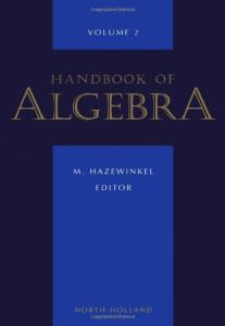 Handbook of algebra