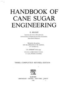 Handbook of Cane Sugar Engineering,