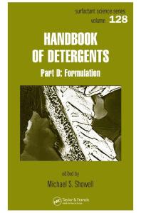 Handbook of Detergents, Part D: Formulation (Surfactant Science)