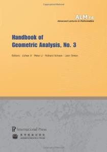 Handbook of Geometric Analysis,