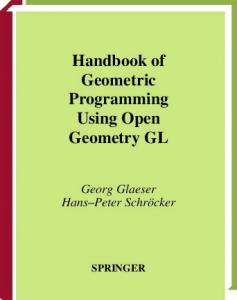 Handbook of geometric programming using Open Geometry GL