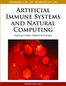 Handbook of Research on Artificial Immune Systems and Natural Computing: Applying Complex Adaptive Technologies (Handbook of Research On...)
