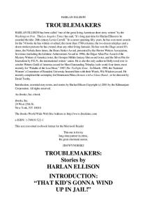 Harlan Ellison - Troublemakers