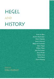 Hegel and History